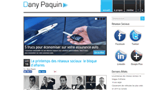 Desktop Screenshot of danypaquin.ca